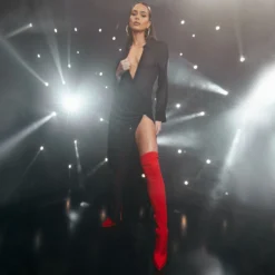 EGO Long Sleeve Maxi Shirt Dress In Black Chiffon -The Perla Dress Sales Store 03 11 22 ride20896 scaled